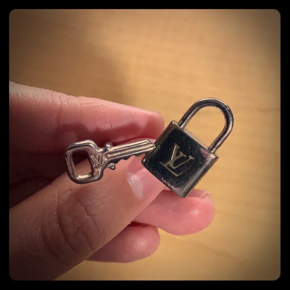 Louis VuittonxMacon Lock & Key Sterling Cufflinks